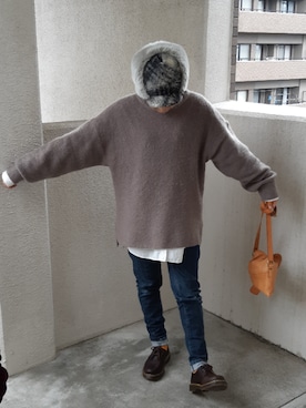 「fes（フェス）のアイテム」を使った、にゃごさん（レディース・157cm）の秋コーディネート