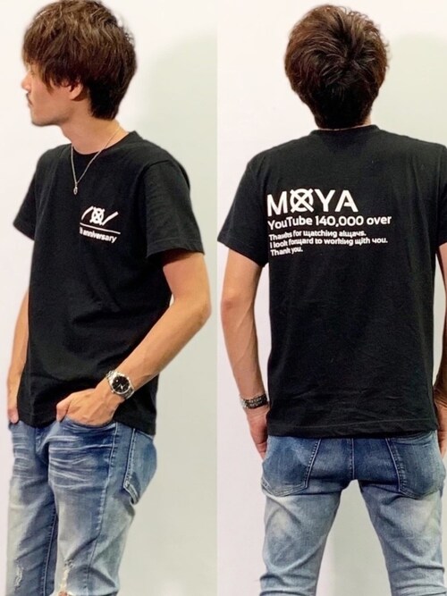 Moya Youtube Tシャツ カットソーを使ったコーディネート Wear