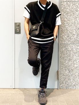 MOYA／YouTubeさん（メンズ・177cm）の夏コーディネート