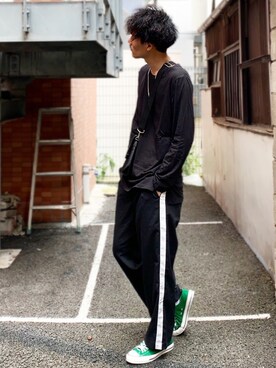 MOYA／YouTubeさん（メンズ・177cm）の秋コーディネート