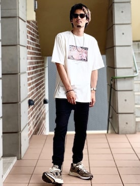 「MONKEY TIME」｜MOYA／YouTubeさん（メンズ・177cm・30代）の夏コーディネート