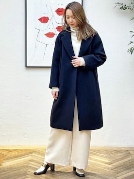 ESTNATIONさん(レディース・173cm)の冬コーディネート