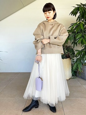 「VASIC」｜ESTNATION WOMENSさん（レディース・162cm）の冬コーディネート