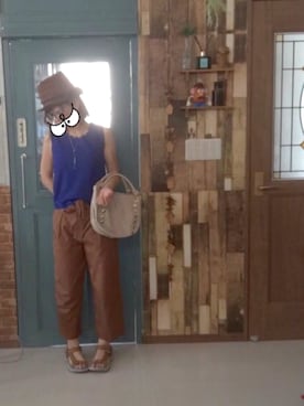 「teva風」｜kumiaiさん（レディース・156cm）の夏コーディネート