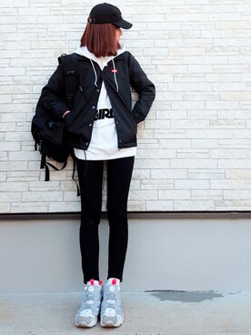 **ゆぅ**さん(レディース・164cm)の冬コーディネート