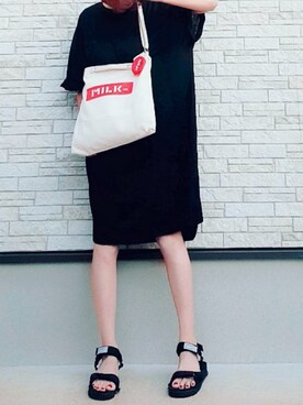 「SHAKA」｜「アイテム（財布/小物）」を使った、**ゆぅ**さん（レディース・164cm）の春コーディネート