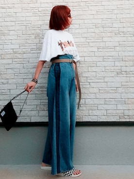 **ゆぅ**さん（レディース・164cm）の夏コーディネート