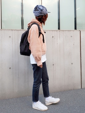 **ゆぅ**さんの「BASIC BACKPACK」を使ったコーディネート