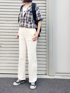 **ゆぅ**さん（レディース・164cm）の夏コーディネート