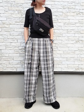 **ゆぅ**さん（レディース・164cm）の夏コーディネート