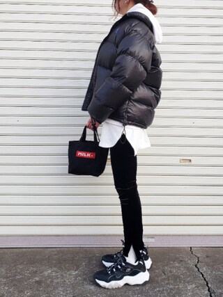 X-girl（エックスガール）の「GERRY x X-girl DOWN JKT（ダウン