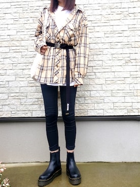 **ゆぅ**さん（レディース・164cm）の秋コーディネート