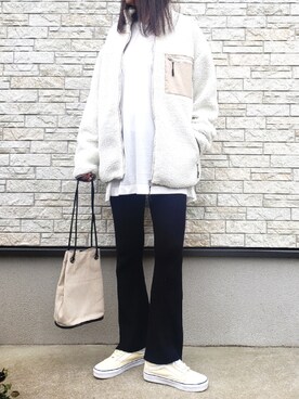 「ZIP FIVE（ジップファイブ）のアイテム（ジャケット/アウター）」を使った、**ゆぅ**さん（レディース・164cm）の冬コーディネート