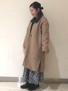 「グリーンパークス(Green Parks)」｜Eriさん（レディース・148cm）の秋コーディネート