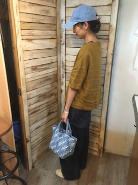 「ドミンゴ」｜「アイテム（アクセサリー）」を使った、yuuuuuさん（レディース・162cm）の夏コーディネート