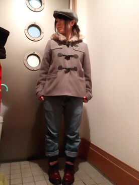 Ryo✩。＊・゜さん（レディース・152cm）の冬コーディネート