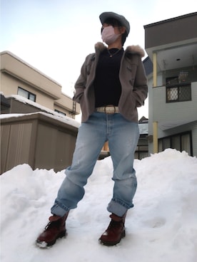 Ryo✩。＊・゜さん（レディース・152cm）の冬コーディネート