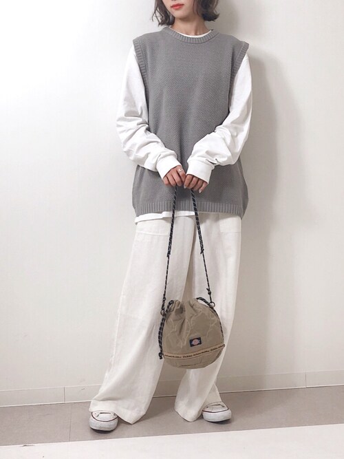 Umi Kangolのtシャツ カットソーを使ったコーディネート Wear