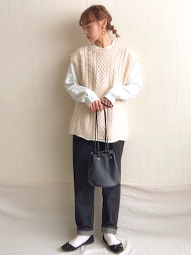 UMIさん（レディース・165cm）の冬コーディネート