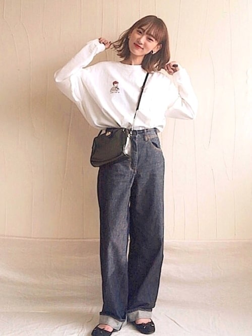 Umi Kutirのtシャツ カットソーを使ったコーディネート Wear