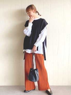 UMIさん（レディース・165cm）の秋コーディネート