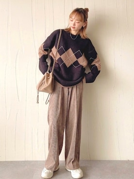 UMIさん（レディース・165cm）の冬コーディネート