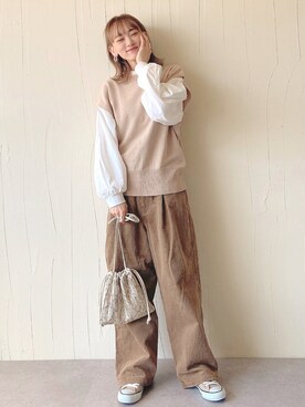 「birthdayroom」｜「アイテム（その他）」を使った、UMIさん（レディース・165cm）の冬コーディネート