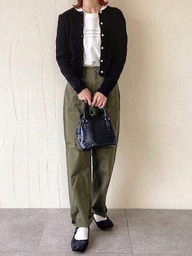 「DHOLIC STYLE（ディーホリックスタイル）のアイテム」を使った、UMIさん（レディース・165cm）の春コーディネート