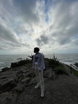 「JAM（ジャム）のアイテム」を使った、りょうたろうさん（メンズ・180cm）の春コーディネート