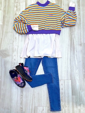 「DEARSTALKER（ディアストーカー）のアイテム」を使った、Kamicy_suiさん（レディース・153cm）の冬コーディネート