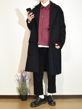 ぐりさん（メンズ・170cm）の冬コーディネート