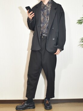 「kutir」｜「アイテム（雑誌）」を使った、ぐりさん（メンズ・170cm）の春コーディネート