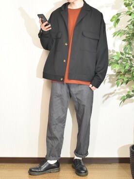 ぐりさん（メンズ・170cm）の春コーディネート