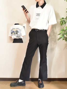 ぐりさん(メンズ・170cm)の春コーディネート
