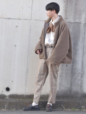 ぐりさん（メンズ・170cm）の冬コーディネート