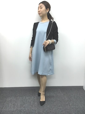 PourVous　STAFFさん（レディース・152cm）の春コーディネート