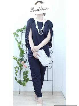 「PourVous（プールヴー）のアイテム」を使った、PourVous　STAFFさん（レディース・152cm）の春コーディネート