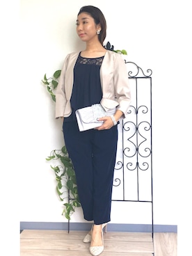 PourVous　STAFFさん（レディース・152cm）の夏コーディネート