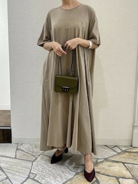 「PourVous（プールヴー）のアイテム」を使った、PourVous　STAFFさん（レディース・152cm）の秋コーディネート