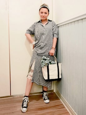 小野坂雅🇹🇼さん(レディース・155cm)の夏コーディネート