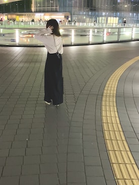 「ISOOK（アイスー）のアイテム（ワンピース/ドレス）」を使った、Lilyさん（レディース・161cm）の秋コーディネート