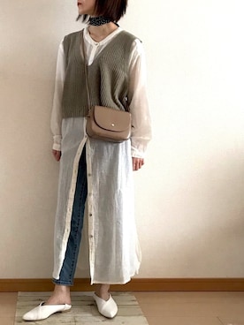 「CLEA（クレア）のアイテム（財布/小物）」を使った、MINさん（レディース・150cm）の春コーディネート