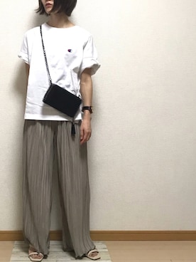 「DONOBAN（ドノバン）のアイテム（財布/小物）」を使った、MINさん（レディース・150cm）の夏コーディネート