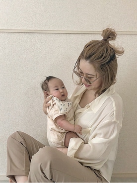 𝐘𝐔𝐊𝐀さん(レディース・156cm)の春コーディネート