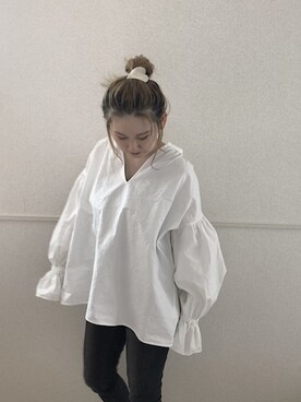 𝐘𝐔𝐊𝐀さん(レディース・156cm)の春コーディネート