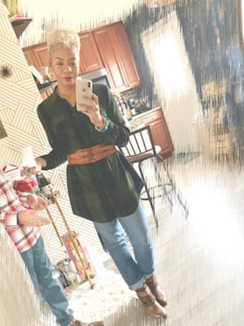 「fall style」｜Shanel Nicoleさん（レディース・165cm）の冬コーディネート