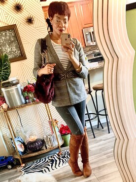 「fallfashion」｜Shanel Nicoleさん（レディース・165cm）の秋コーディネート