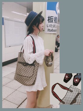 「LILY BROWN（リリーブラウン）のアイテム（その他シューズ）」を使った、ムテキさん（レディース・165cm）の夏コーディネート