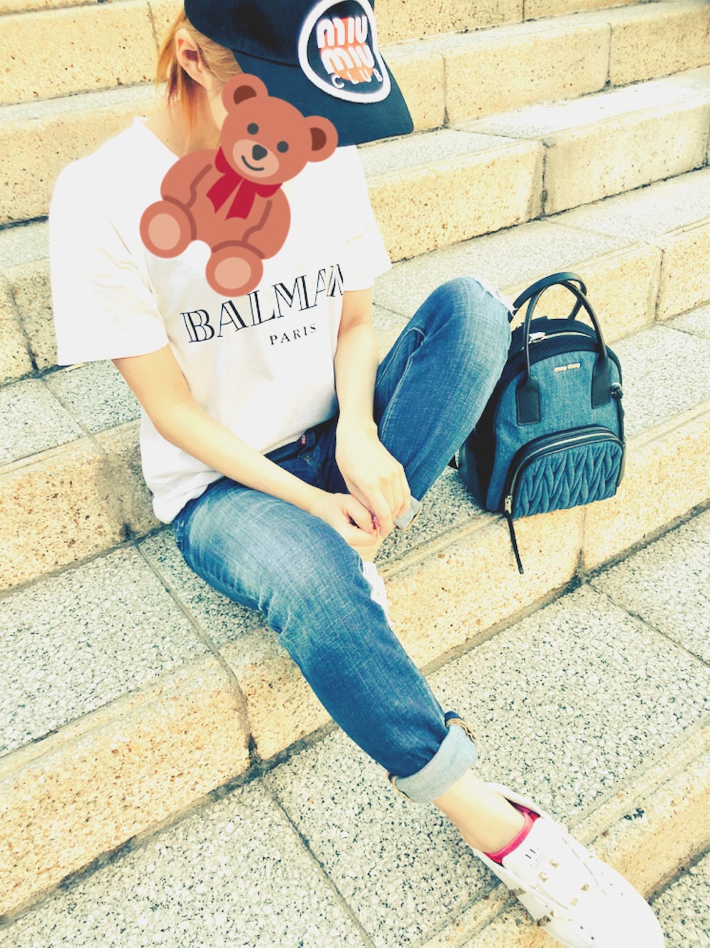 miu miuのバックパック/リュックを使ったレディース人気