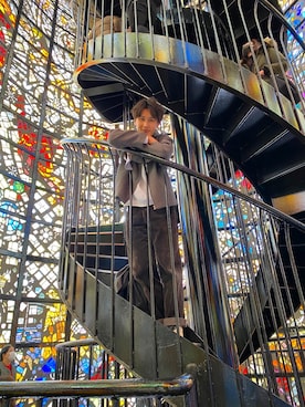 「AURALEE（オーラリー）のアイテム（ブルゾン）」を使った、yutaka719さん（メンズ・177cm）の冬コーディネート